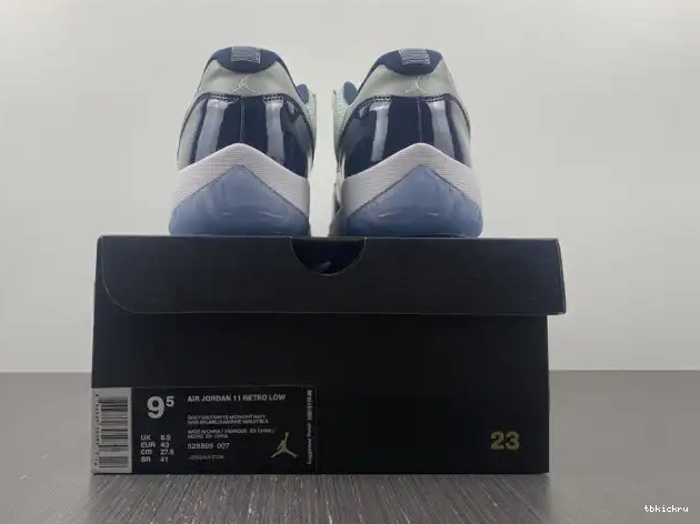 Reps TBK Air Retro Low Jordan 11 Georgetown 528895-007 0615